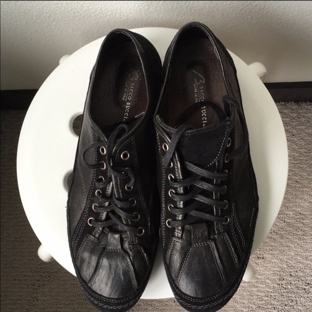 Bacco Bucci Italian leather sneakers